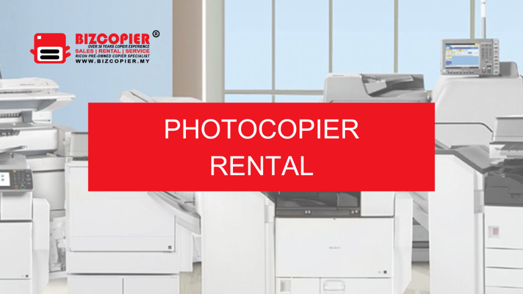 Rental Service - RICOH PHOTOCOPIER
