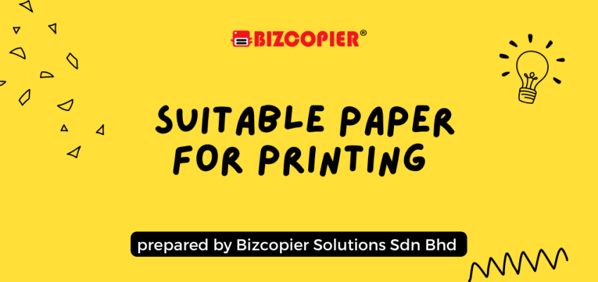 Suitable Paper for Printing