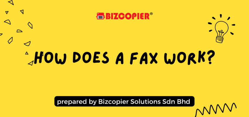 How Does A Fax Work?