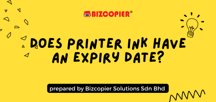 Does Printer Ink Have an Expiry Date?