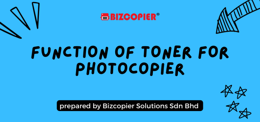 Function of Toner for Photocopier